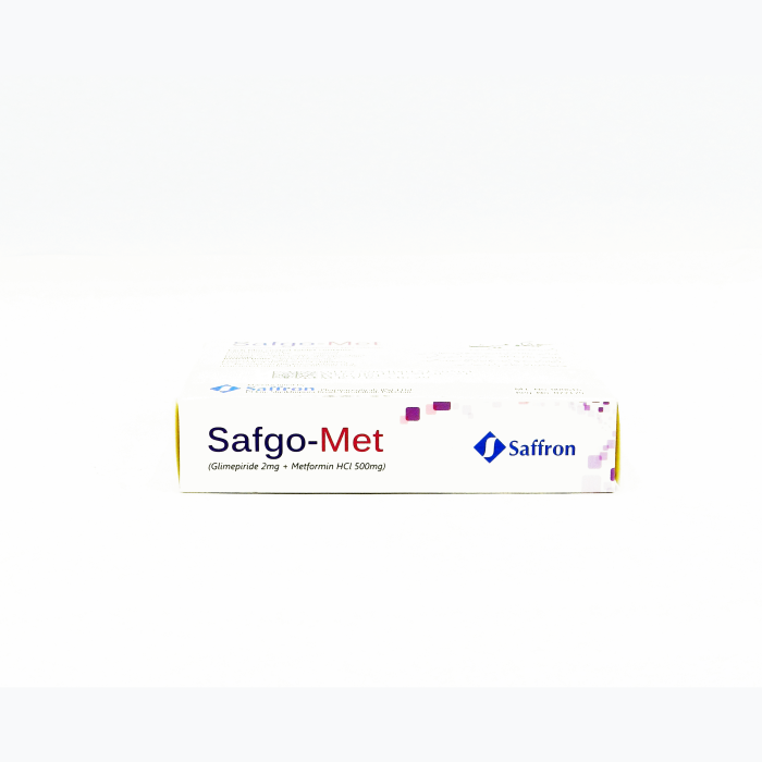 Safgo Met 2mg 500mg Tablets