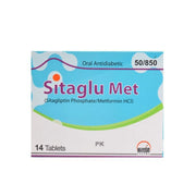 Sitaglu Met 50 850mg Tablets 14s