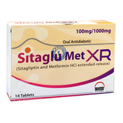 Sitaglu Met Xr 100 1000mg Tablets