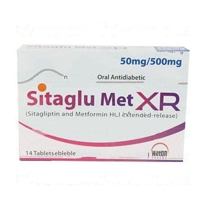 Sitaglu Met Xr 50 500mg Tablets