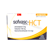Sofvasc Hct 5mg 160mg 12.5mg Tablets