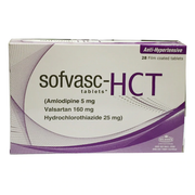Sofvasc Hct 5mg 160mg 25mg Tablets