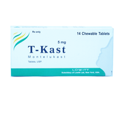 T Kast 5mg Tablets 14s
