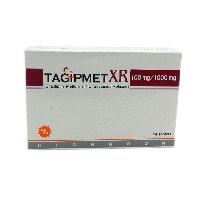 Tagipmet Xr 100 1000mg Tablets 14s