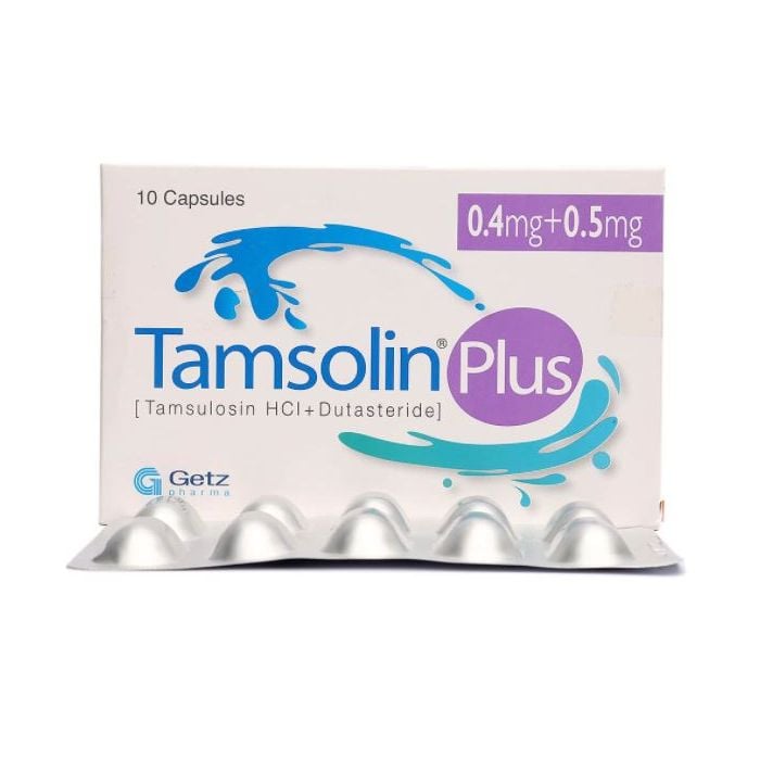 Tamsolin Plus 0.4mg 0.5mg Capsules