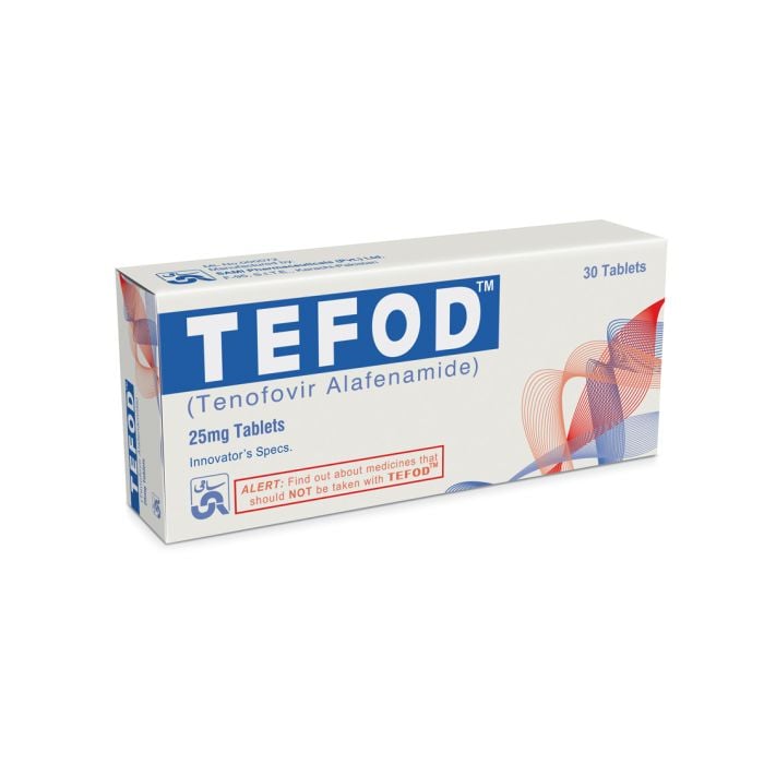 Tefod 25mg Tablets