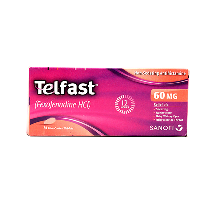 Telfast 60mg Tablets 14s