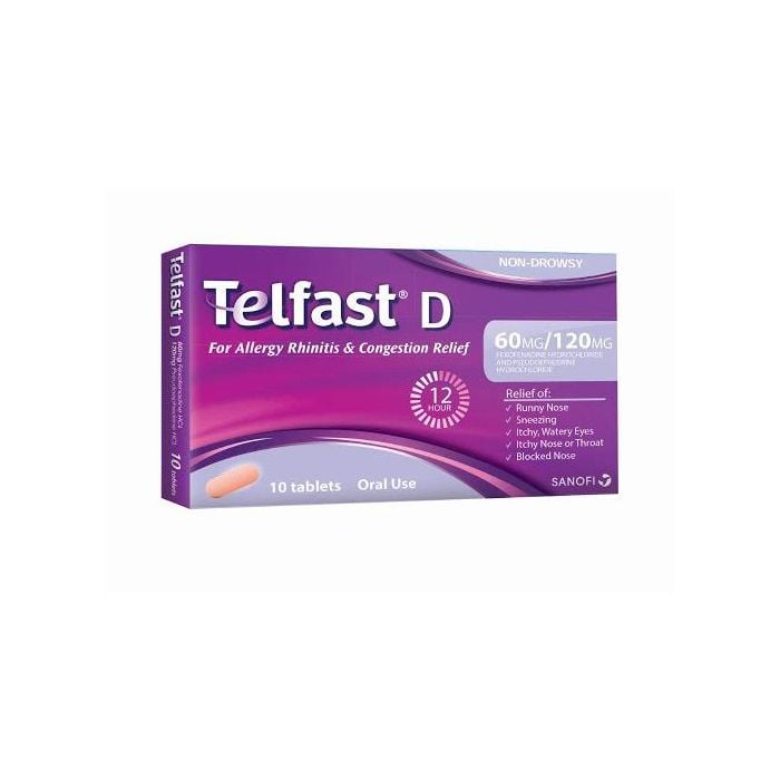 Telfast D Tablets