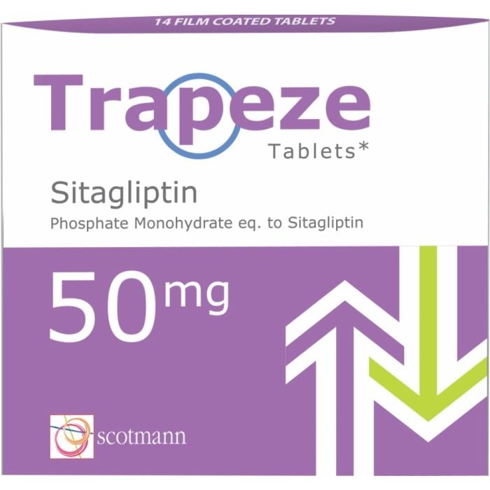 Trapeze 50mg Tablets.