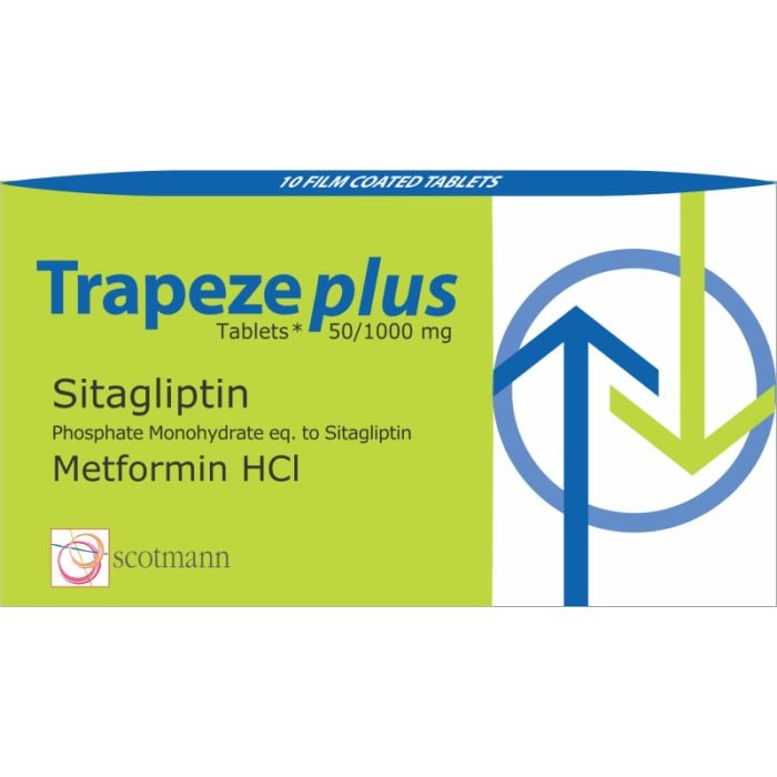 Trapeze Plus 50 1000mg Tablets