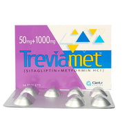 Treviamet 50mg 1000mg Tablets