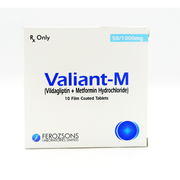Valiant M 50mg 1000mg Tablets 10s