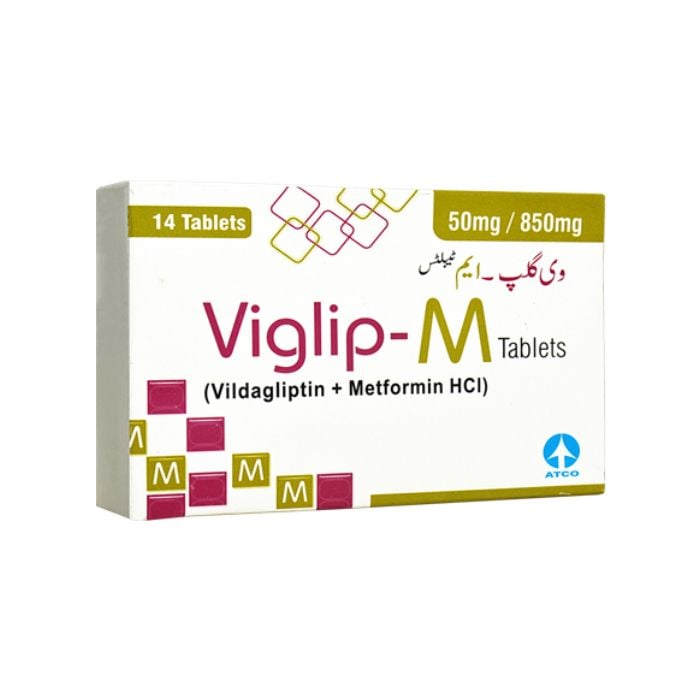 Viglip M 50 850mg Tablets