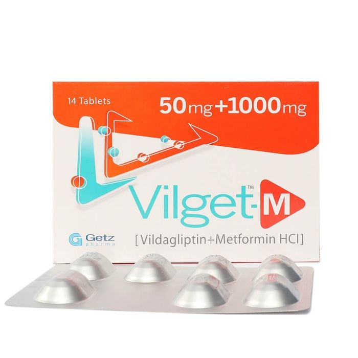Vilget M 50 1000mg Tablets