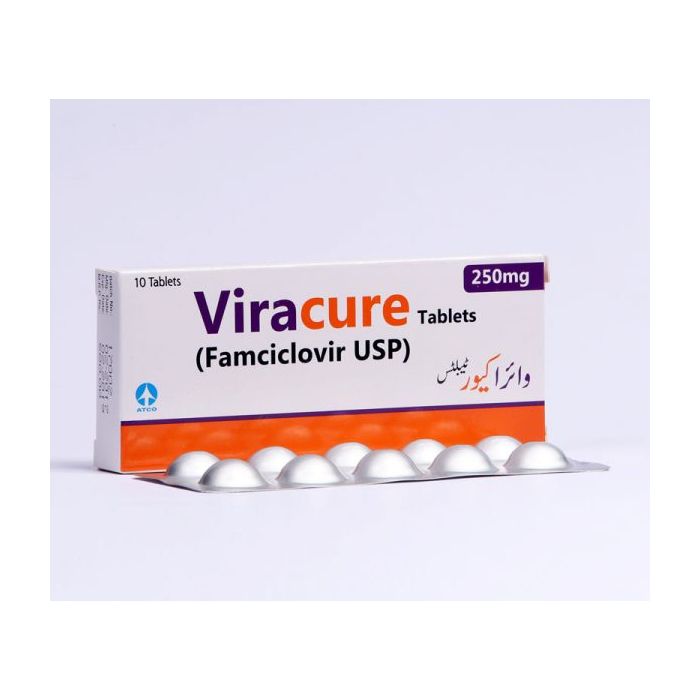 Viracure 250mg Tablets 10s