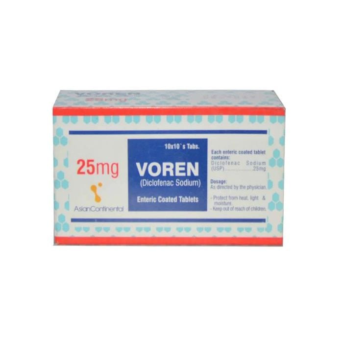 Voren 25mg Tablets