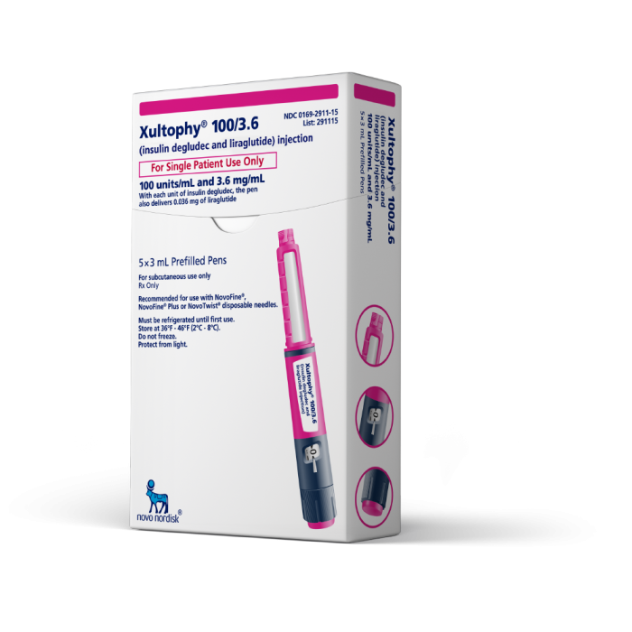 Xultophy 3.6mg 100iu Inj 3ml