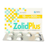 Zolid Plus 15mg 500mg Tablets
