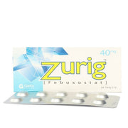 Zurig 40mg Tablets