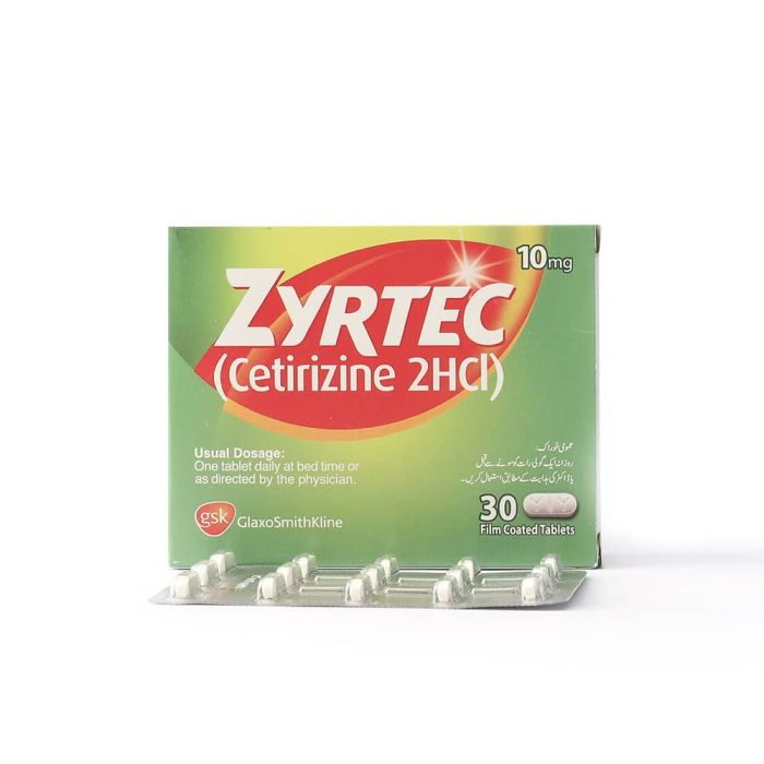 Zyrtec Tablets